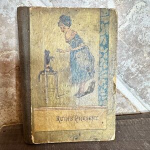 Antique Victorian Book w/extras